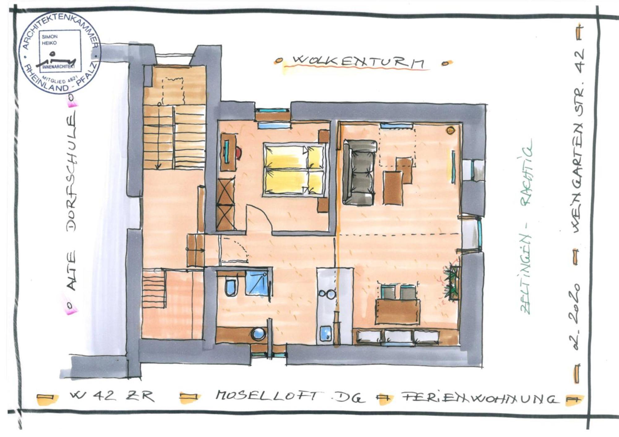Moselloft Zeltingen-Rachtig 아파트 외부 사진